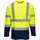 Portwest langärmliges T-Shirt, Hi-Vis gelb/marine, Hi-Vis gelb/marine, swatch
