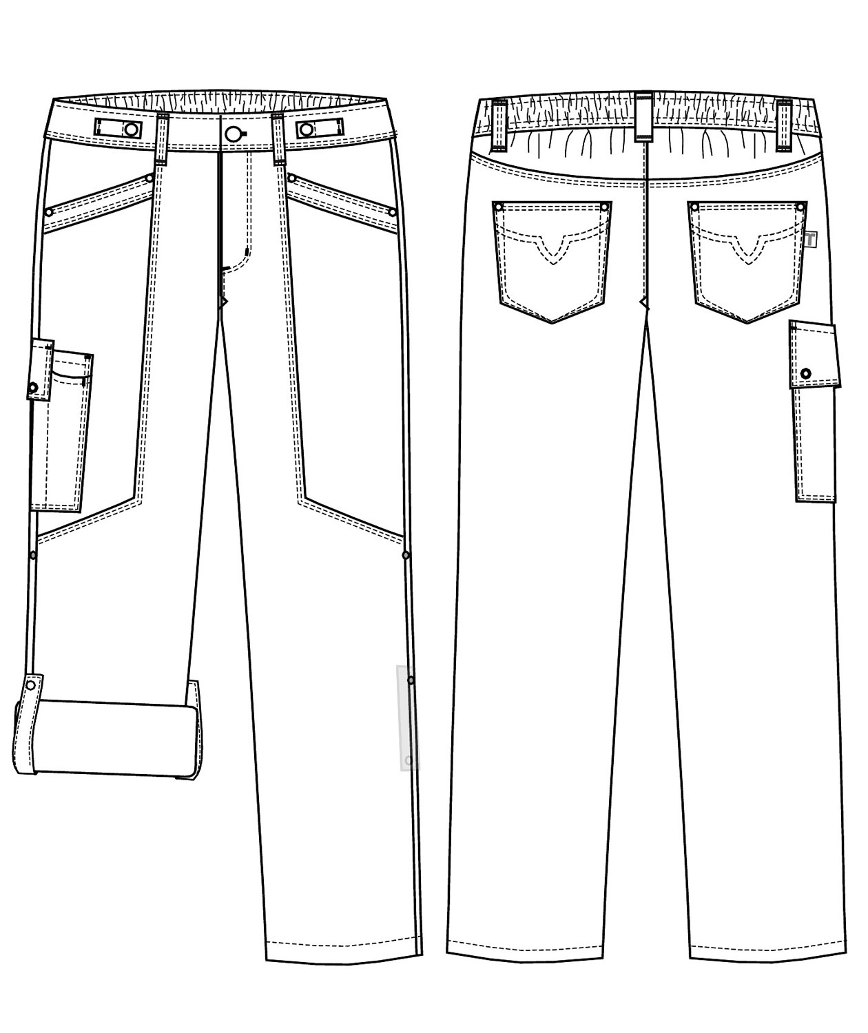 Kentaur Flexhose Beinl&auml;nge 82 cm, Dunkel Marine, large image number 3