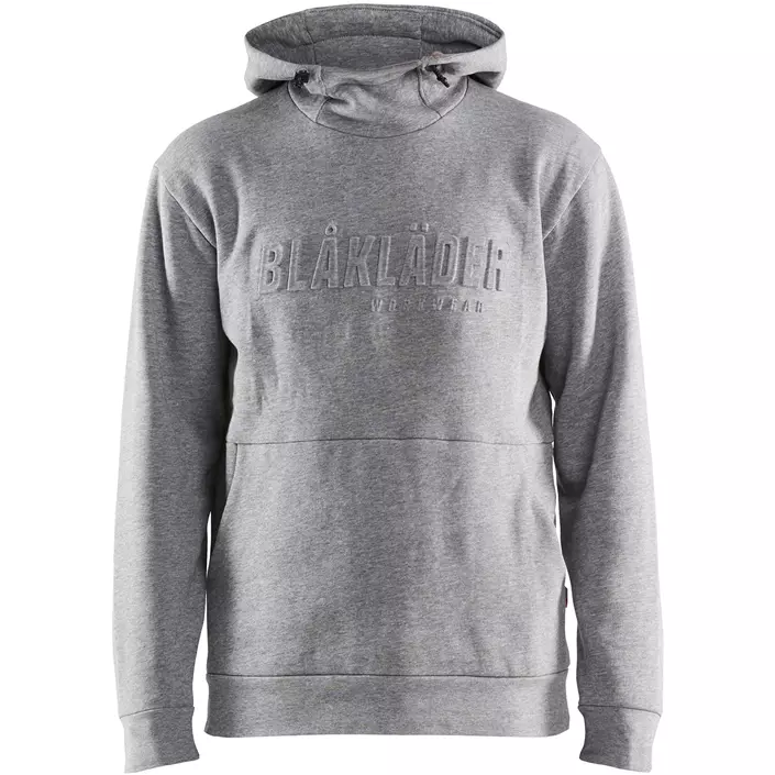 Blåkläder hoodie 3D, Grey Melange, large image number 0