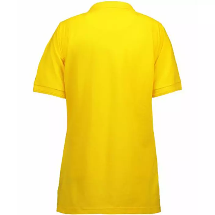 ID PRO Wear women's Polo shirt, Yellow, large image number 3