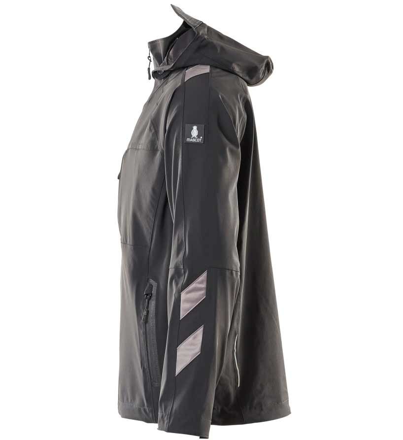 Mascot Unique shell jacket full stretch, Black, large image number 2