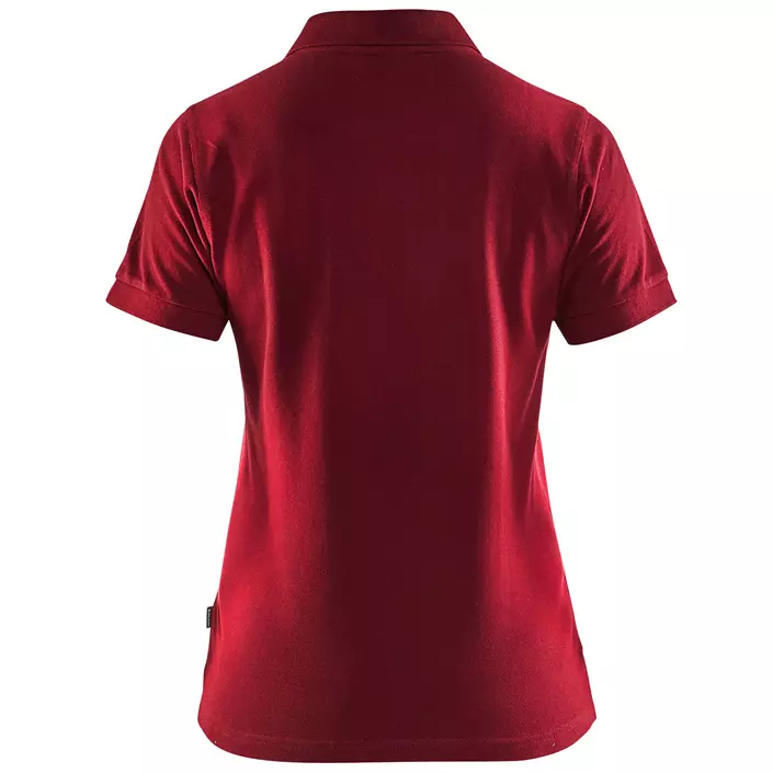Blåkläder women's polo shirt, Burgundy, large image number 2
