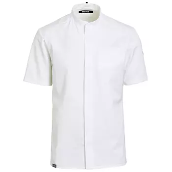Kentaur Refibra™ Tencel short-sleeved chefs jacket, White
