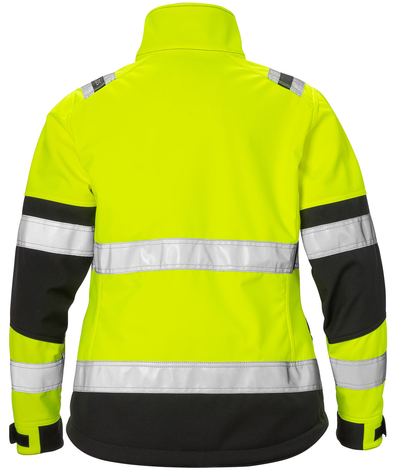 Fristads women's softshell jacket 4183, Hi-vis Yellow/Black