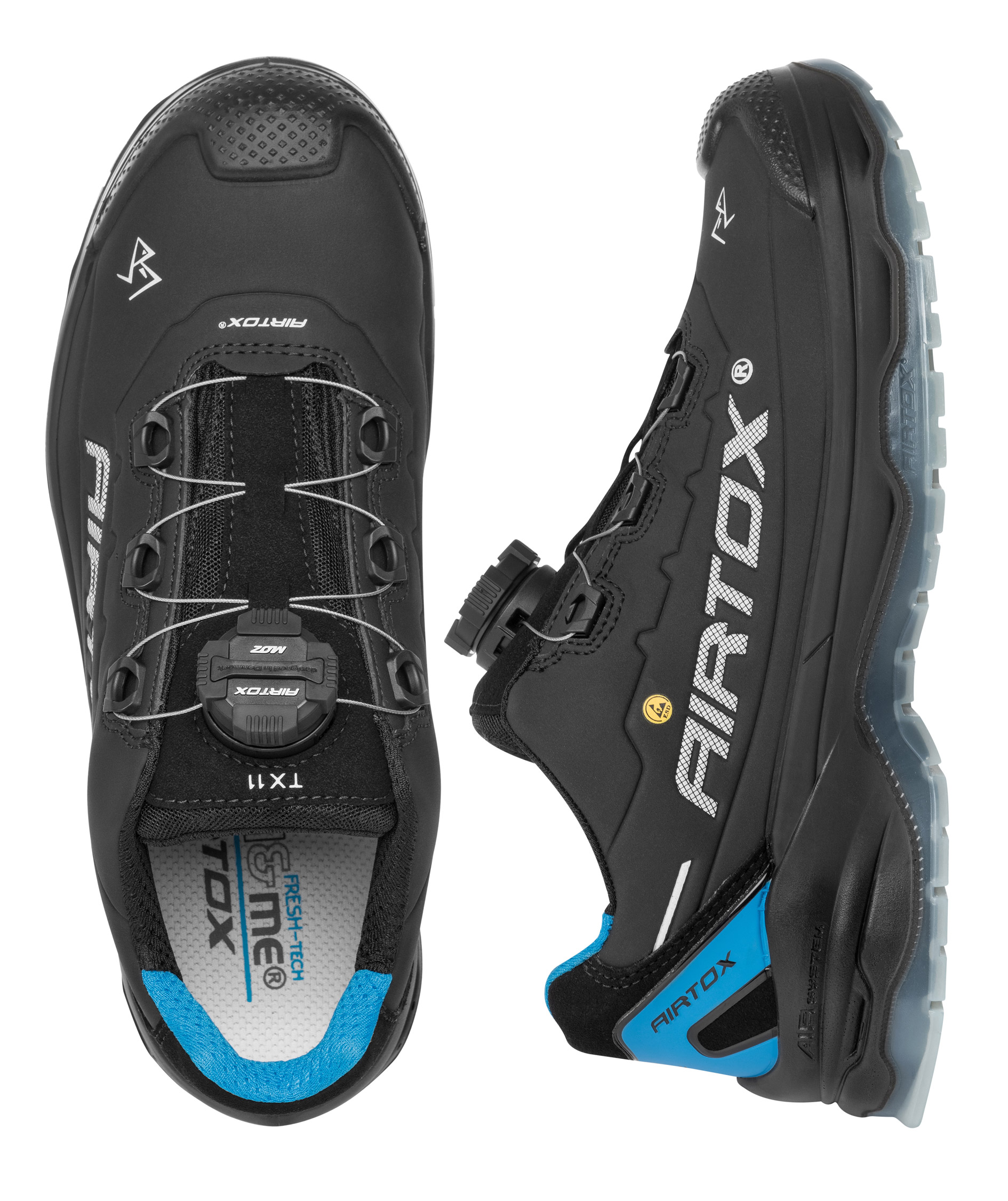 Airtox TX11 safety shoes S3, Black, large image number 5