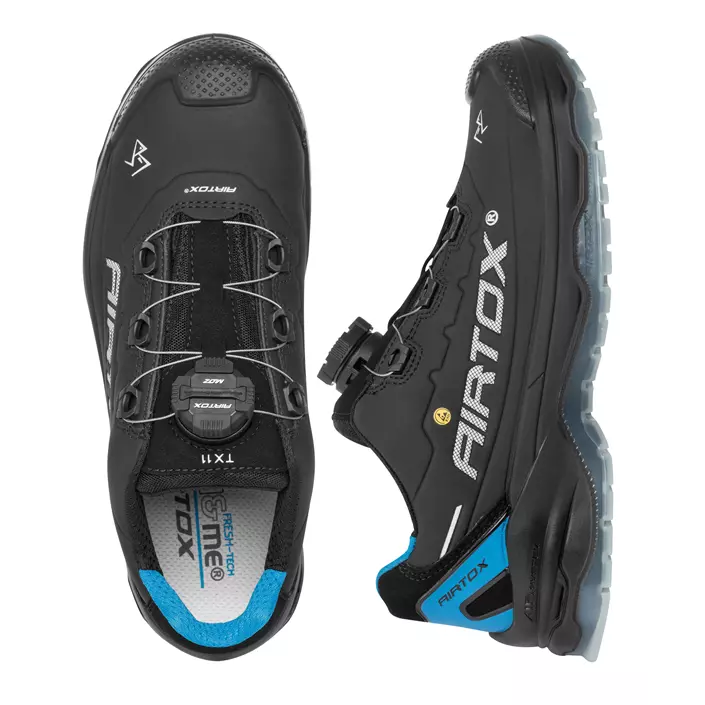 Airtox TX11 safety shoes S3, Black, large image number 5