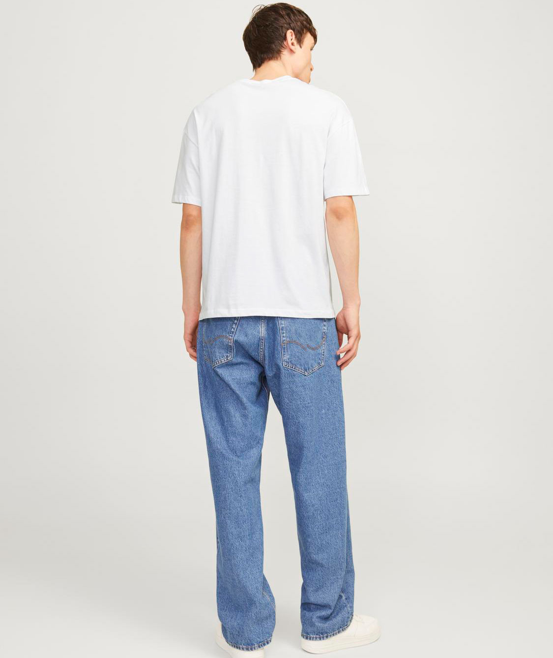 Jack & Jones JJEBRADLEY 2-pack T-shirt, Black/white, large image number 2