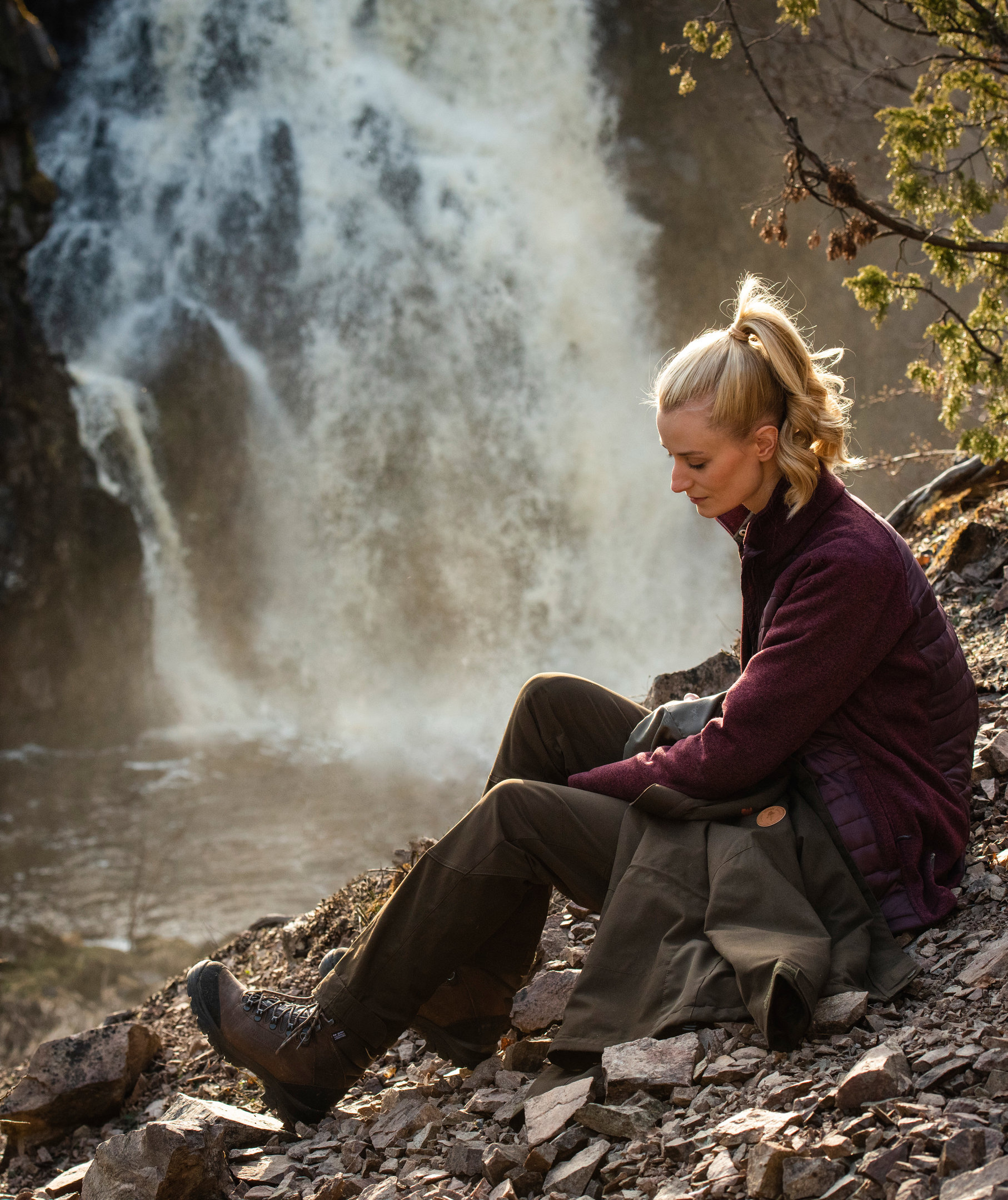 Pinewood Caribou TC damebukser, M&oslash;rk&nbsp;Olivengr&oslash;n, large image number 1