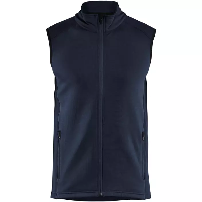 Blåkläder Striker fleecevest full stretch, Mørk Marine, large image number 0