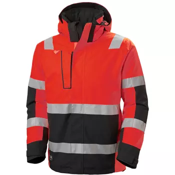 Helly Hansen Alna 2.0 winter jacket, Hi-vis red/charcoal