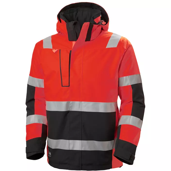 Helly Hansen Alna 2.0 winter jacket, Hi-vis red/charcoal, large image number 0