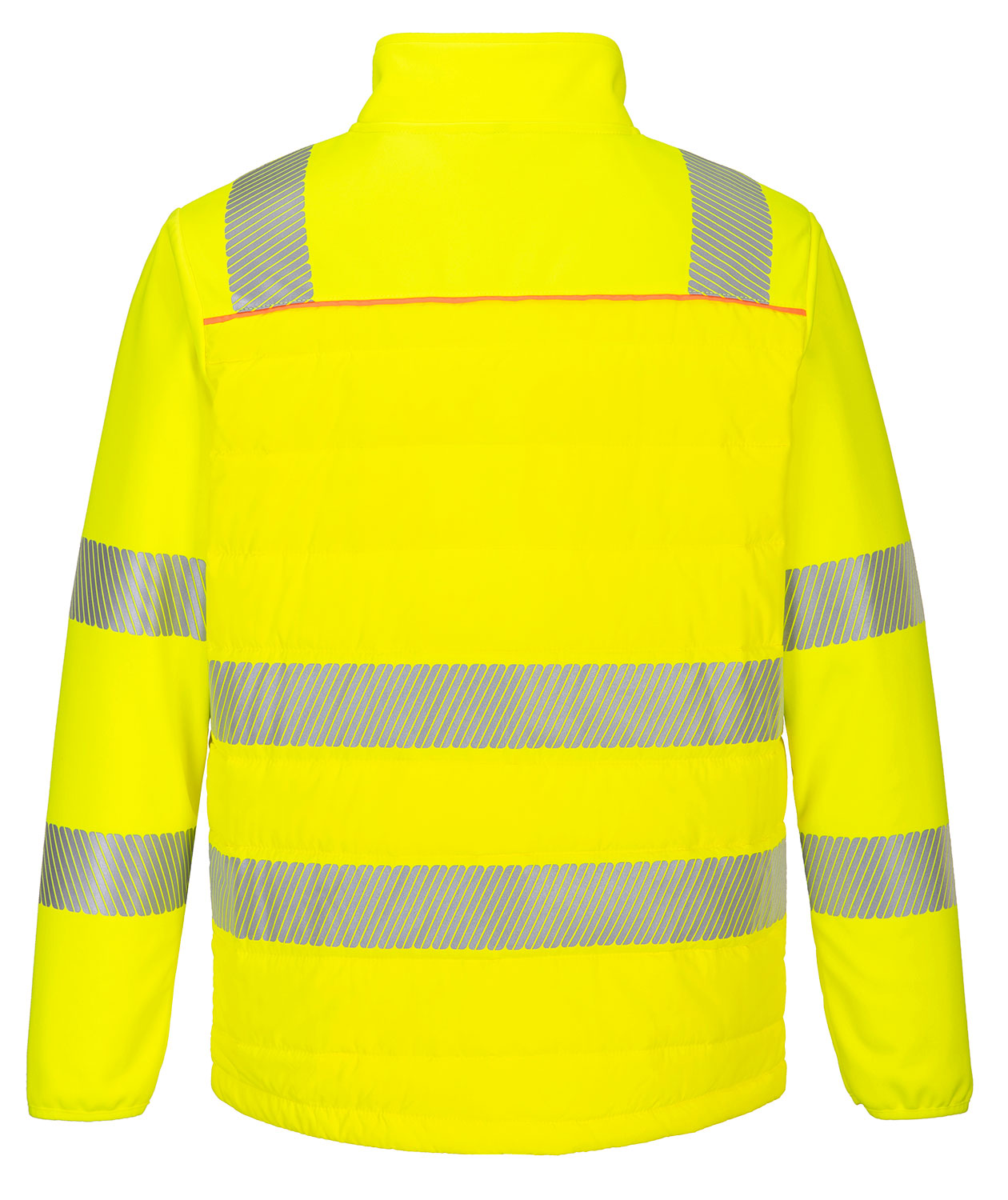 Portwest DX4 Hybrid Baffle jacket, Hi-vis Yellow/Black, large image number 1