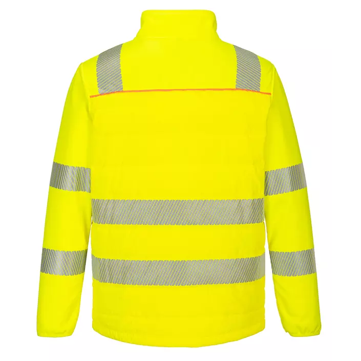 Portwest DX4 Hybrid Baffle jacket, Hi-vis Yellow/Black, large image number 1