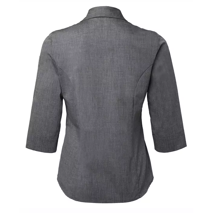 Segers dameskjorte med 3/4 ærmer, Grafitgrå, large image number 1