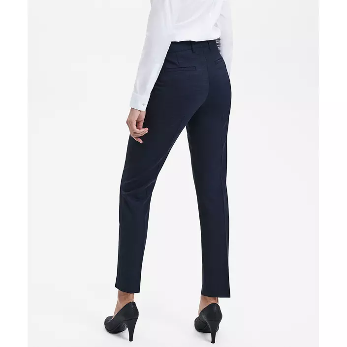 Sunwill Bistretch Modern fit women's wool trousers, Navy, large image number 4