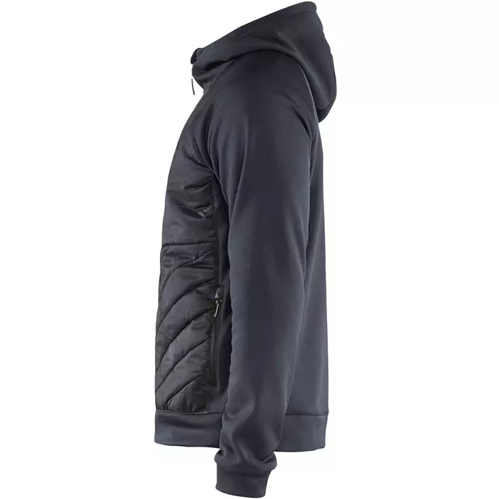 Blåkläder hybrid hoodie, Grey/Black, large image number 2
