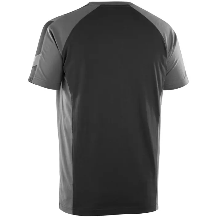 Mascot Unique Potsdam T-shirt, Black/Dark Antracit, large image number 2