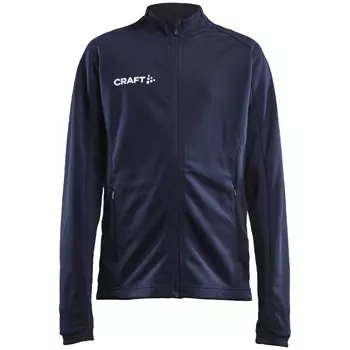 Craft Evolve Full Zip sweatshirt for kids, Navy