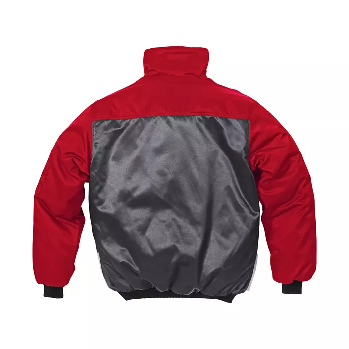 Kansas Icon pilot jacket, Grey/Red, large image number 1