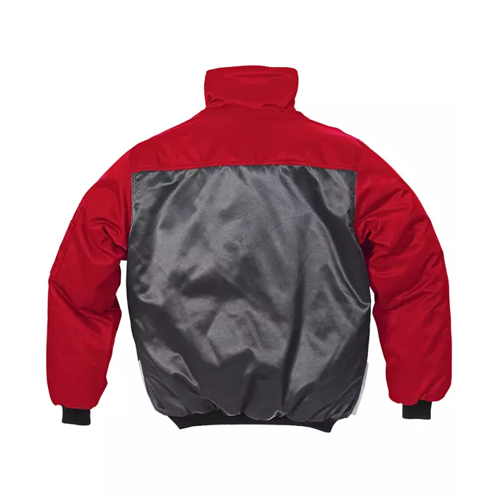 Kansas Icon pilot jacket, Grey/Red, large image number 1