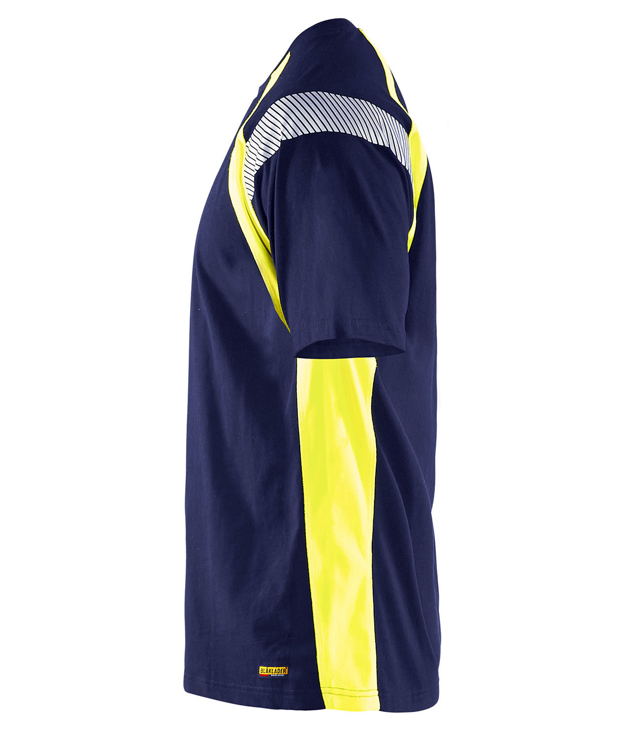 Bl&aring;kl&auml;der T-shirt, Marine/Hi-Vis gul, large image number 3