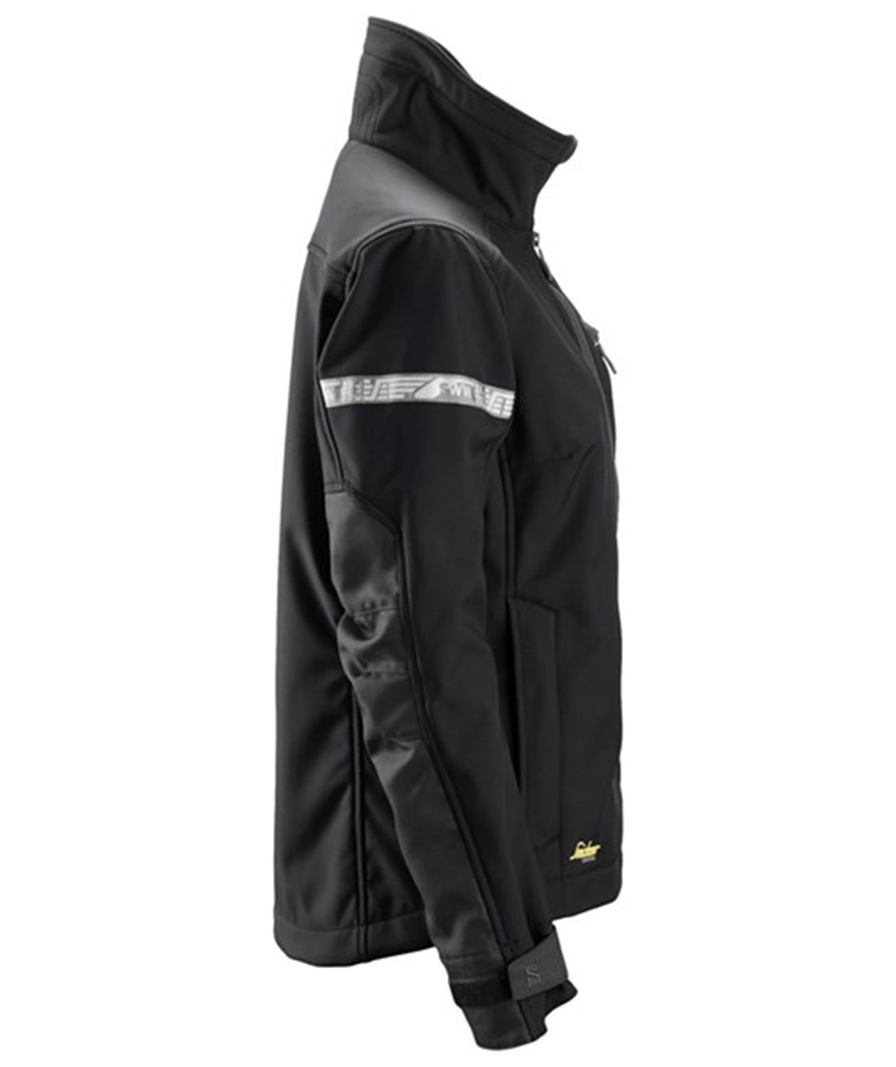 Snickers AllroundWork dame softshelljakke 1207, Sort, large image number 3