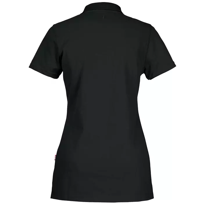 Smila Workwear Daga dame polo T-shirt, Sort, large image number 2