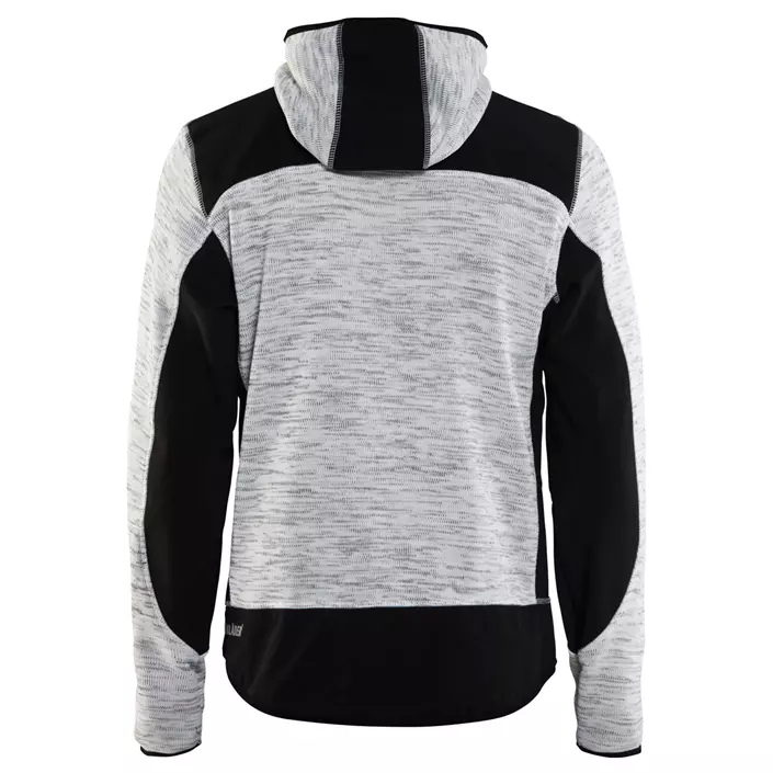 Blåkläder knitted softshell jacket X4930, Grey/Black, large image number 2