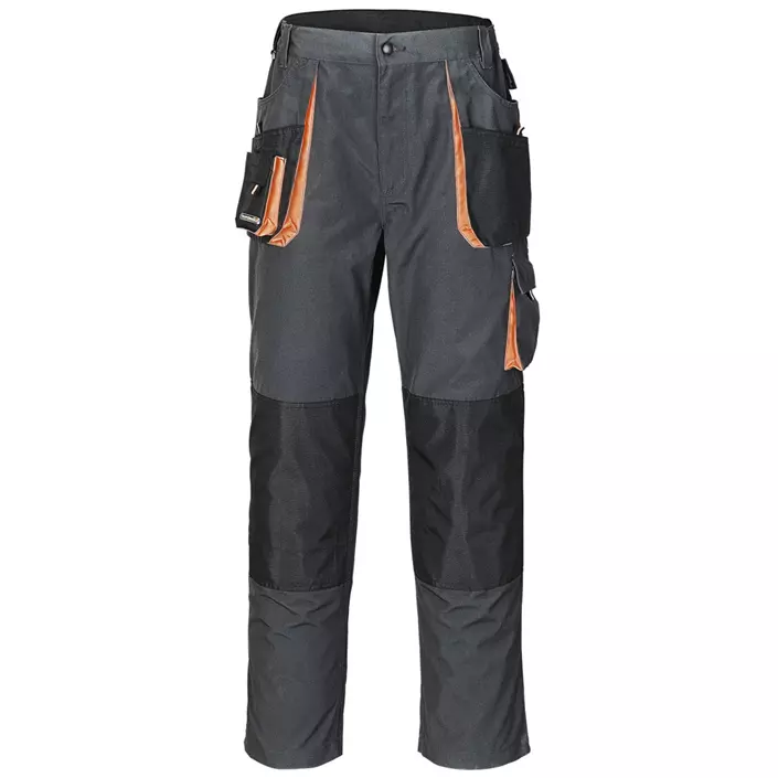 Terrax hantverksbyxa till barn, Mörkgrå/Svart, large image number 0