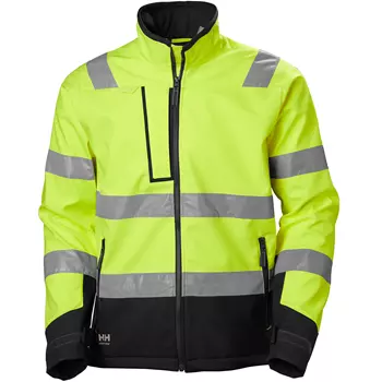 Helly Hansen Alna 2.0 softshell jacket, Hi-vis yellow/charcoal