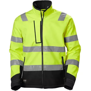 Helly Hansen Alna 2.0 softshell jacket, Hi-vis yellow/charcoal