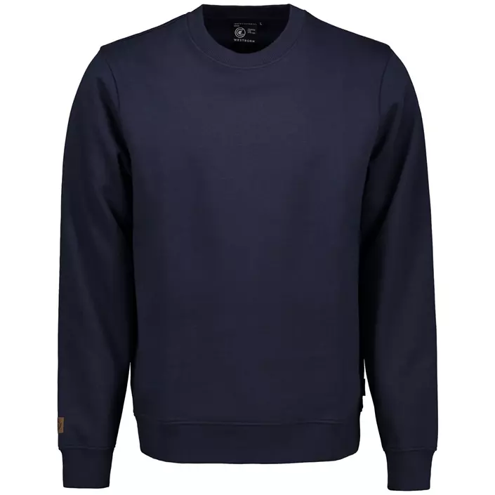 Westborn sweatshirt med logotryck, , large image number 0