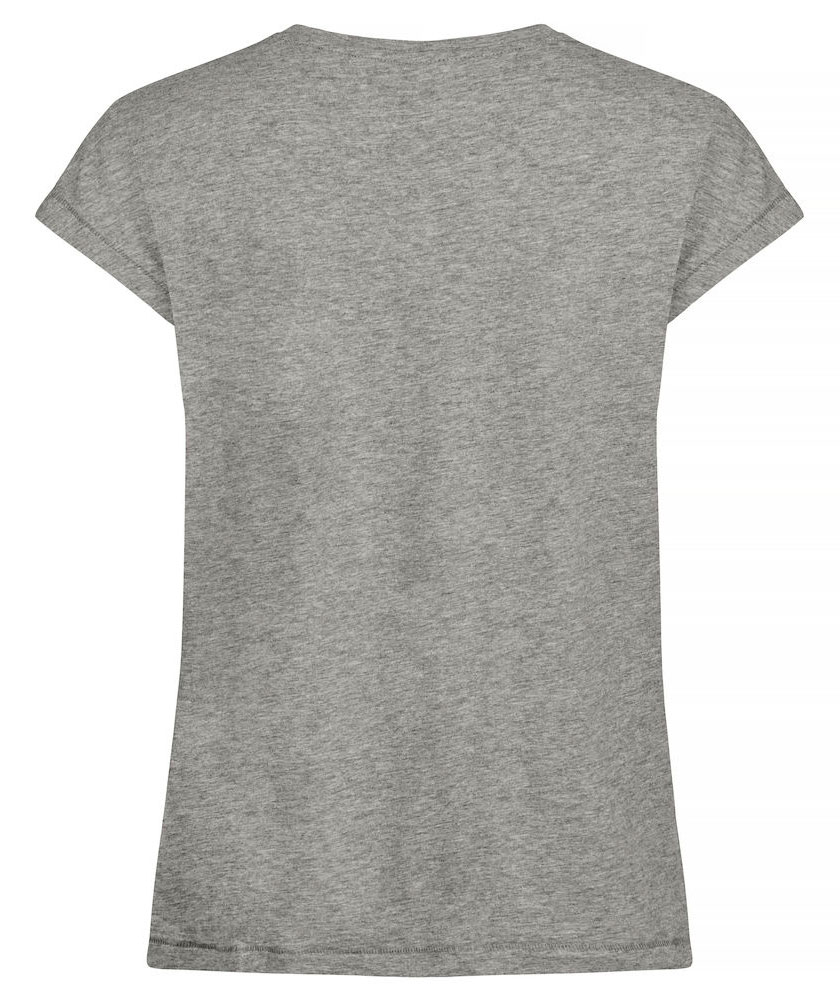 Clique women's Fashion Top, Grey melange