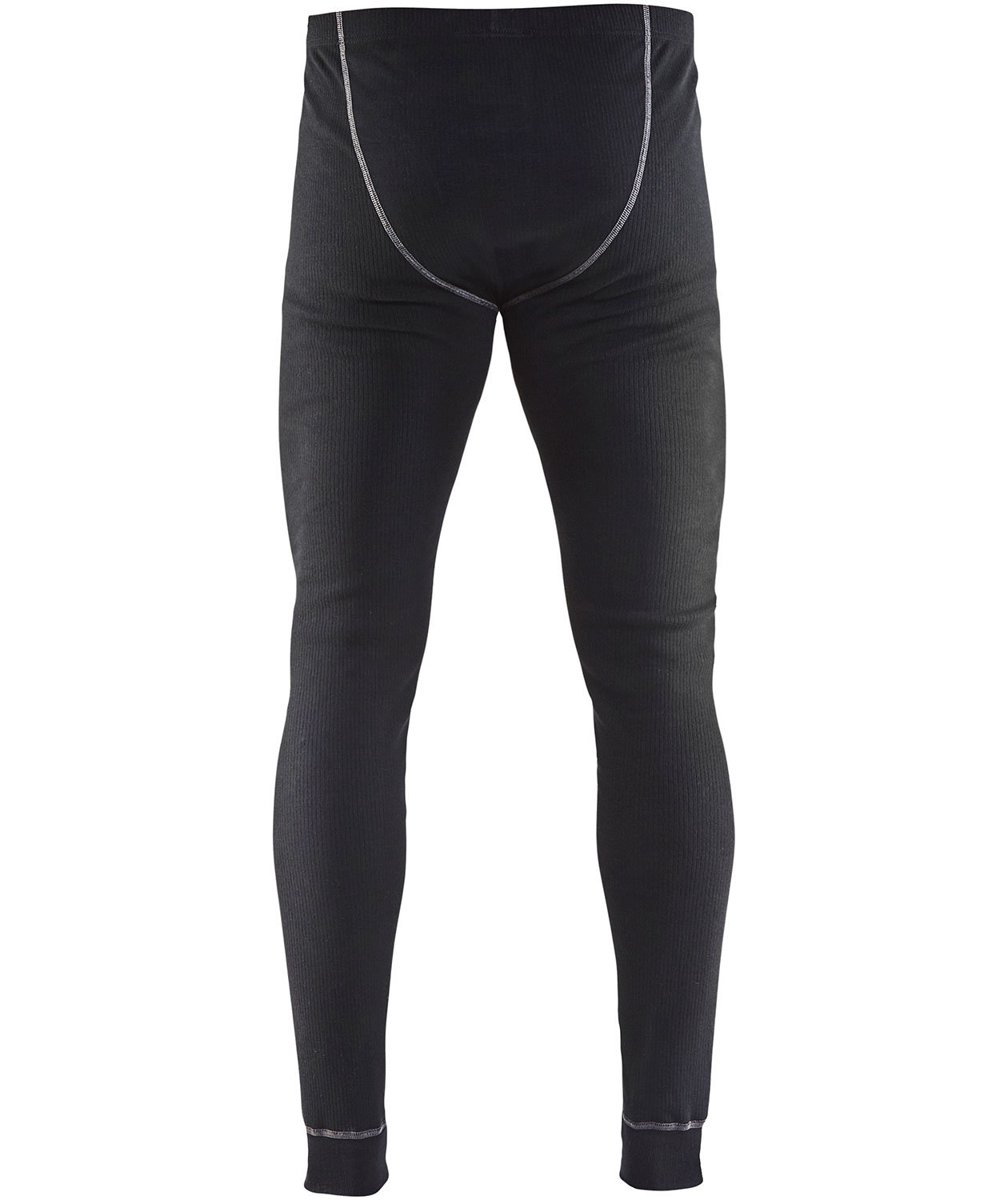 Bl&aring;kl&auml;der Anti-Flame l&aring;ngkalsonger, Svart, large image number 1