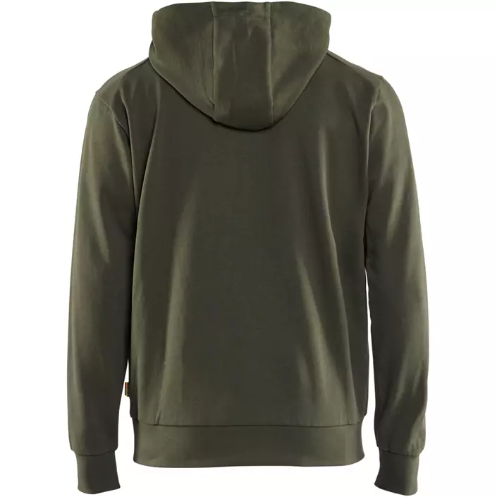 Blåkläder hoodie 3D, Skogsgrön, large image number 1