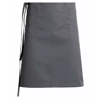 Kentaur apron with pockets, Dark Grey