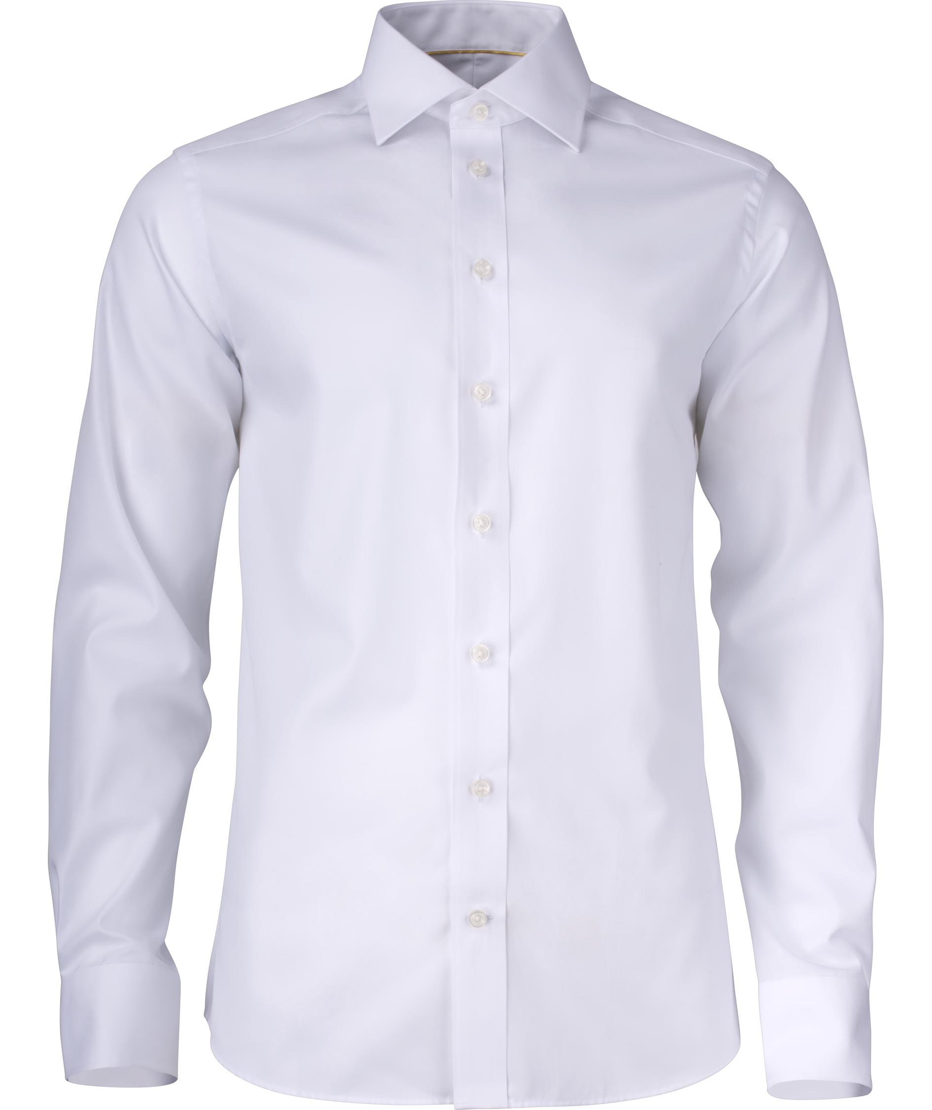 J. Harvest & Frost Twill Yellow Bow 50 slim fit shirt, White, large image number 0