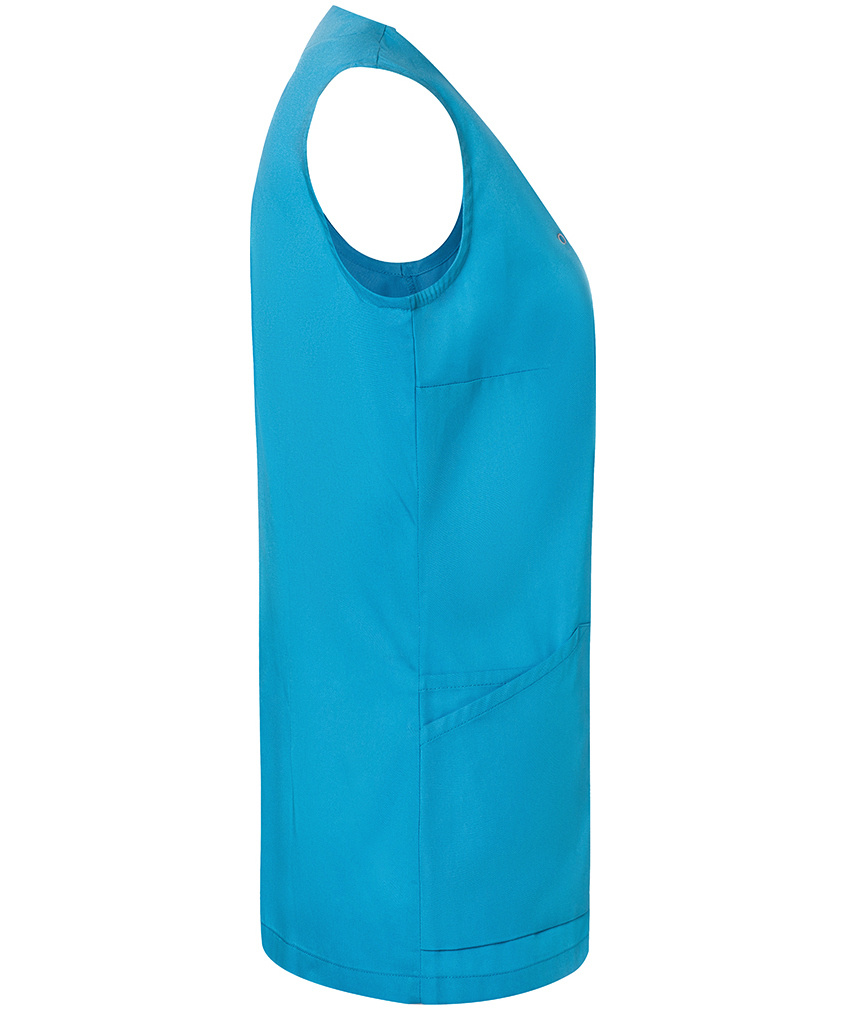 Karlowsky Essential &auml;rml&ouml;s tunika dam, pacific blue, large image number 3