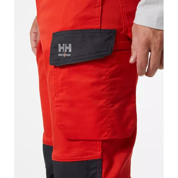 Helly Hansen Manchester craftsman trousers, Alert red/ebony, large image number 5