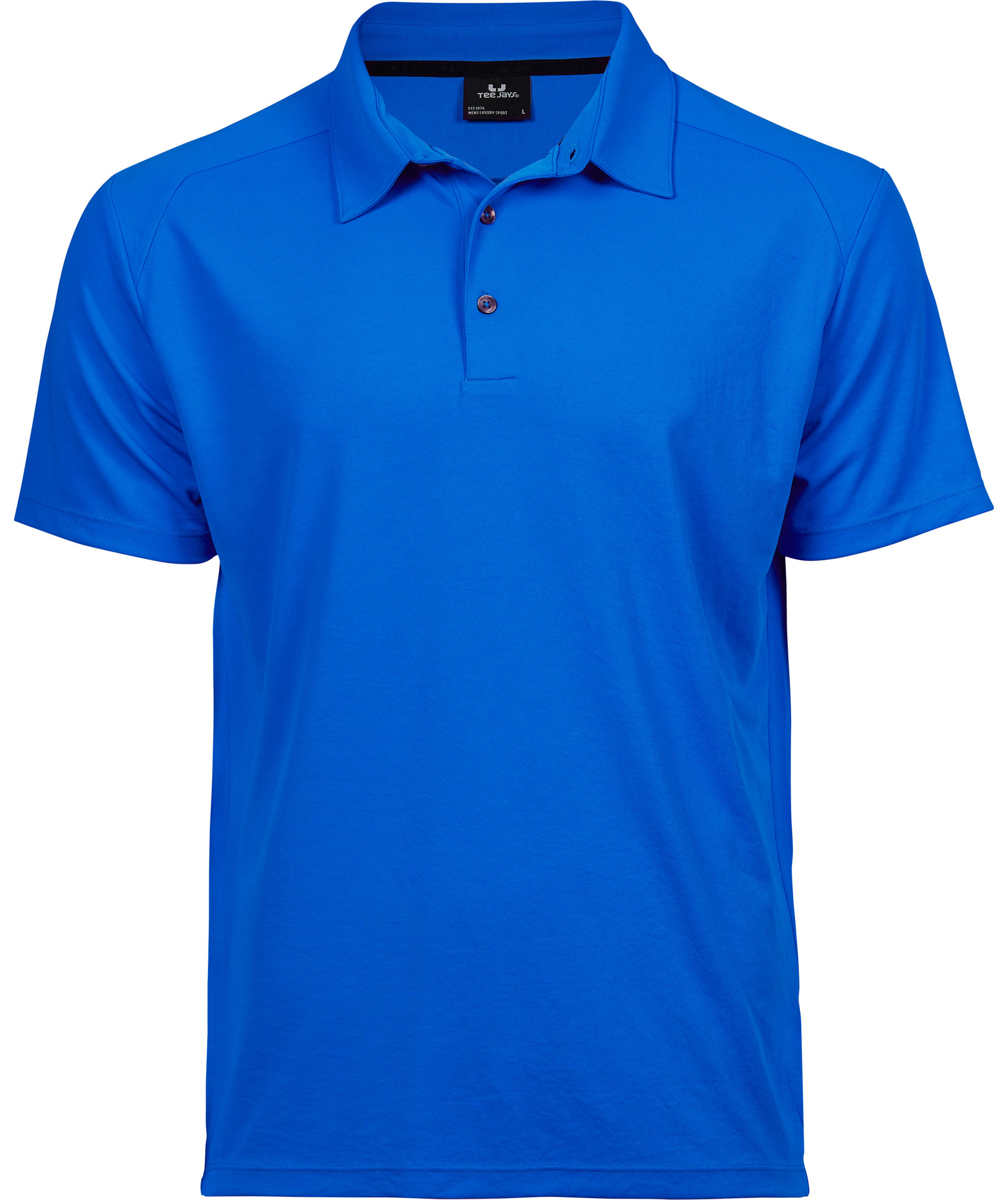 Tee Jays Luxury Sport polo T-shirt, Electric blue, Electric blue, swatch