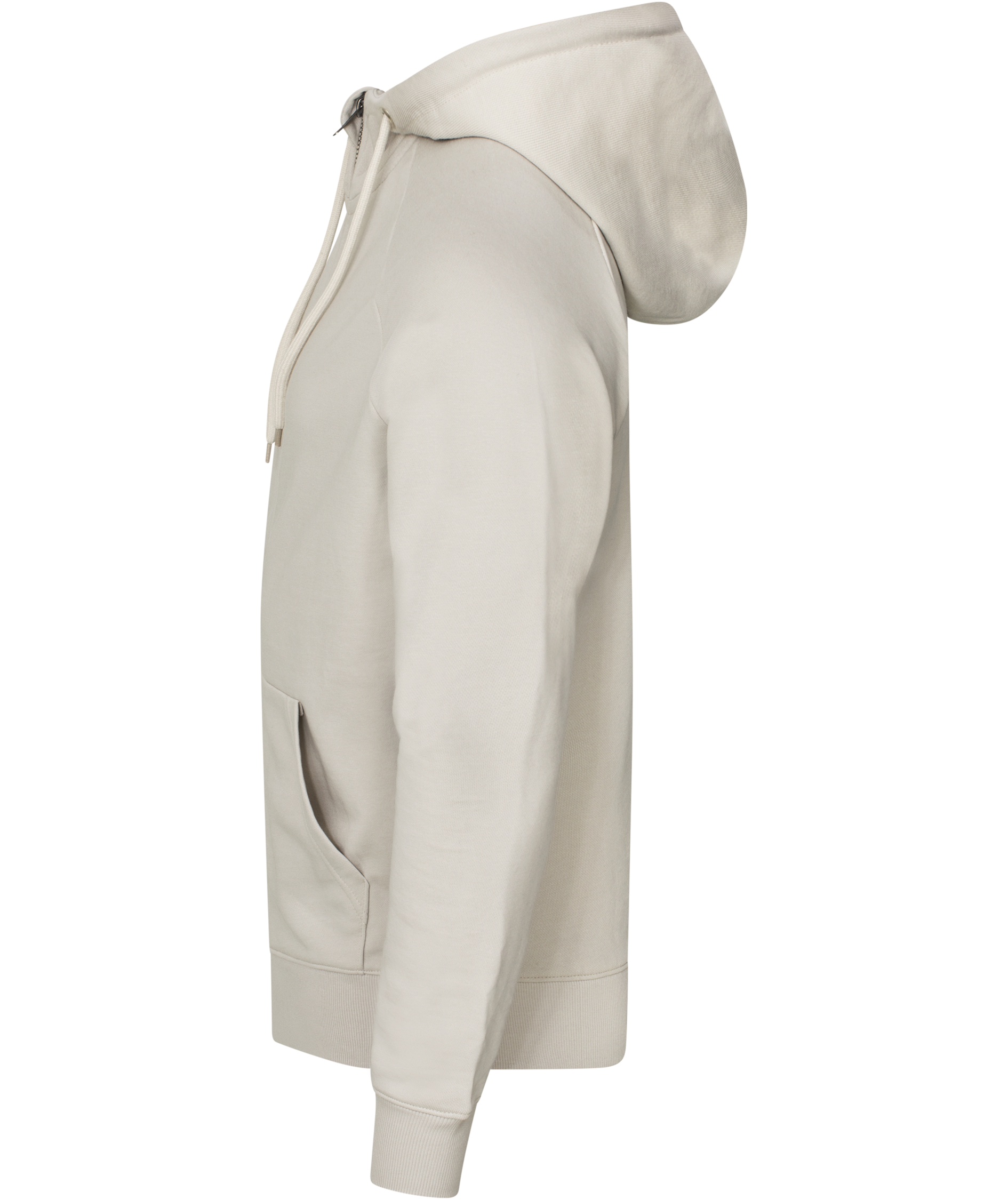 Clique Miami PRO h&aelig;ttetr&oslash;je med lynl&aring;s, Stone, large image number 4