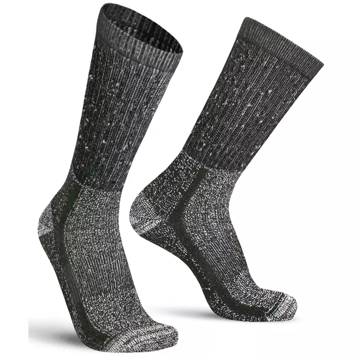 Worik Denver Coolmax® compression socks, Silver Grey, large image number 0