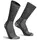 Worik Denver Coolmax® compression socks, Silver Grey, Silver Grey, swatch