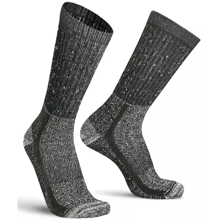 Worik Denver Coolmax® compression socks, Silver Grey, large image number 0