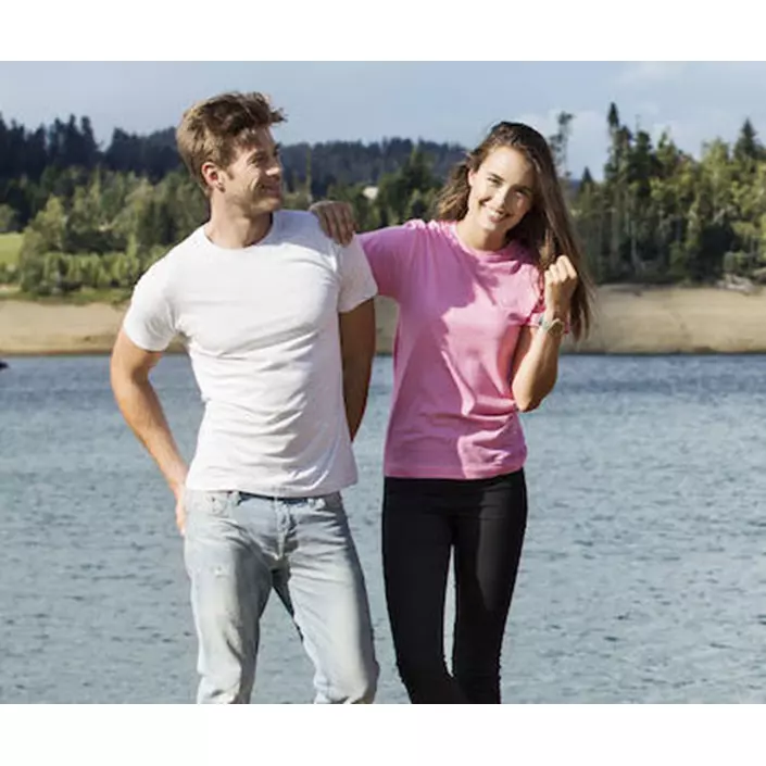 Clique Basic dame T-shirt, Pink, large image number 5