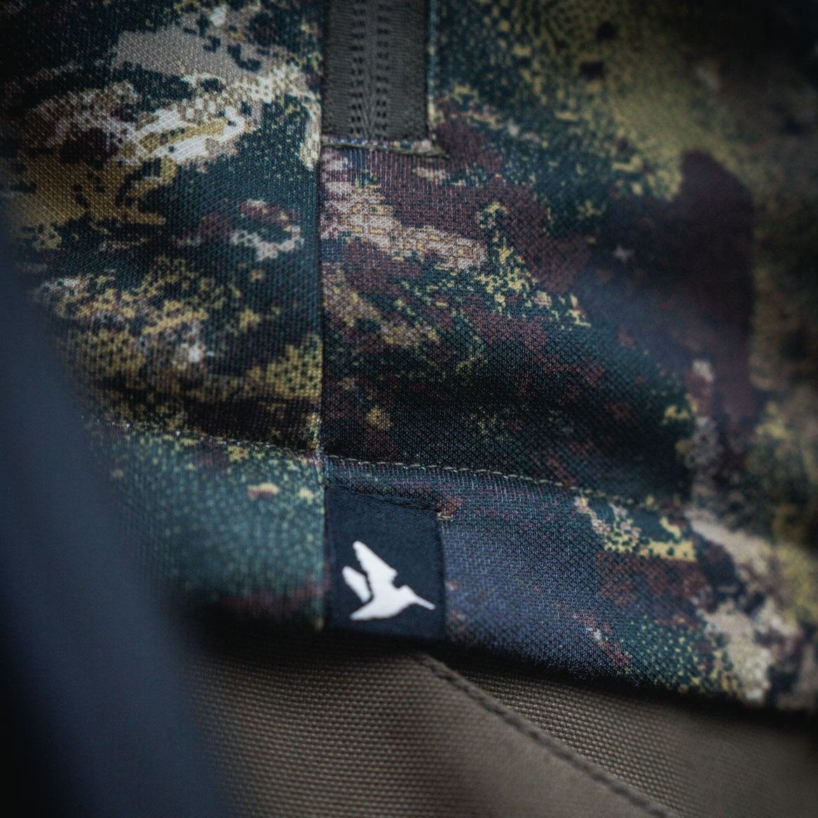 Seeland Tidal Camo fleecejacka, InVis MPC green, large image number 8