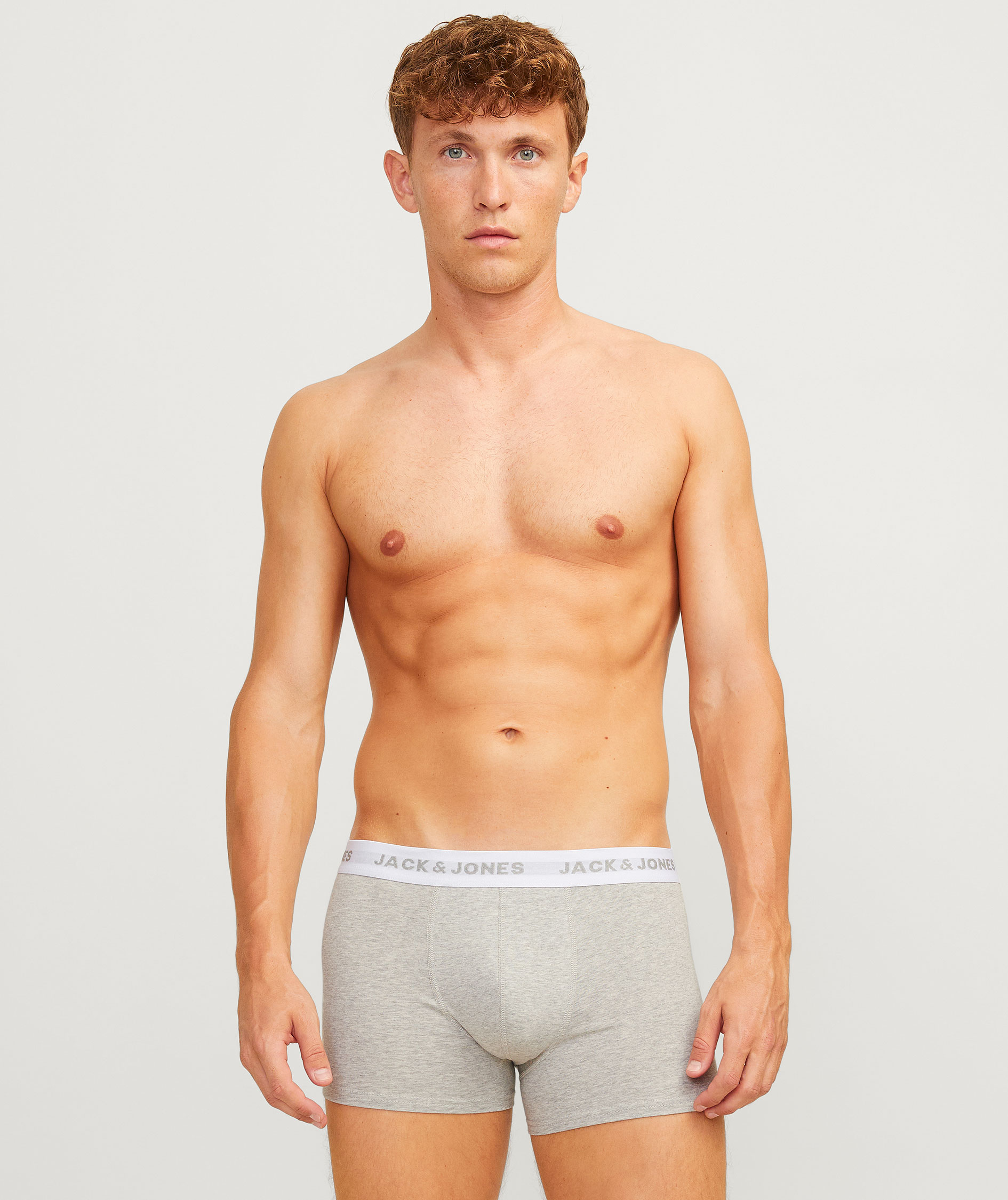 Jack & Jones JACBASIC 7-pack boxershorts, Light Grey Melange, large image number 7