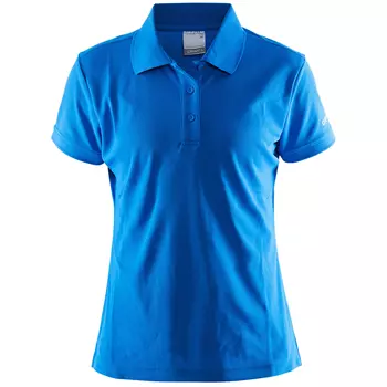 Craft Pique Classic Damen Poloshirt, Schweden blau
