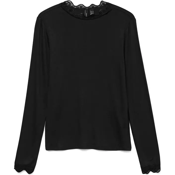 Vero Moda VMROSA damebluse, Black, large image number 0