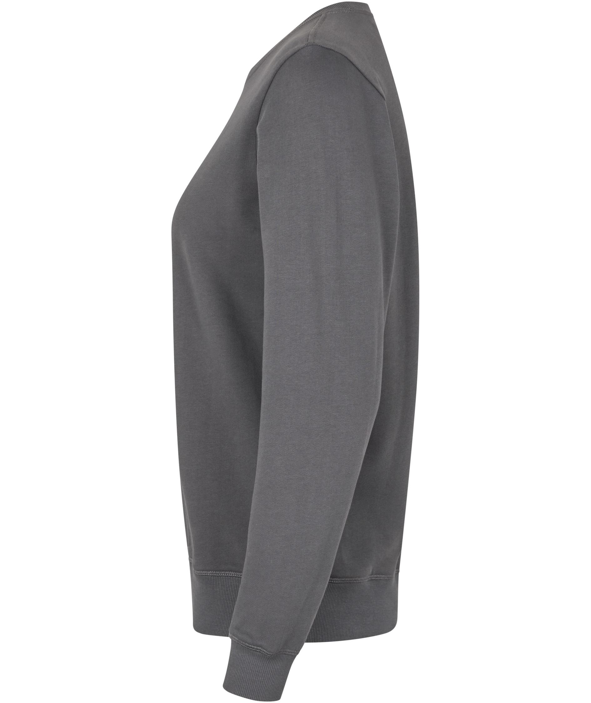 ID organic women's sweatshirt, Silver Grey, Silver Grey, large image number 2